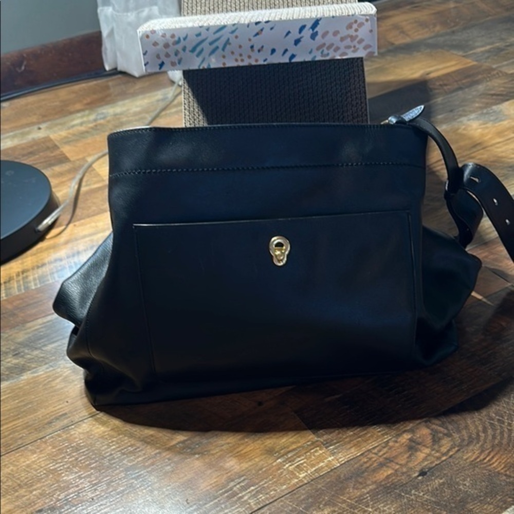 Cole Haan Black Leather Tote